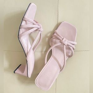 Zara pink Spring Sandals 🌸